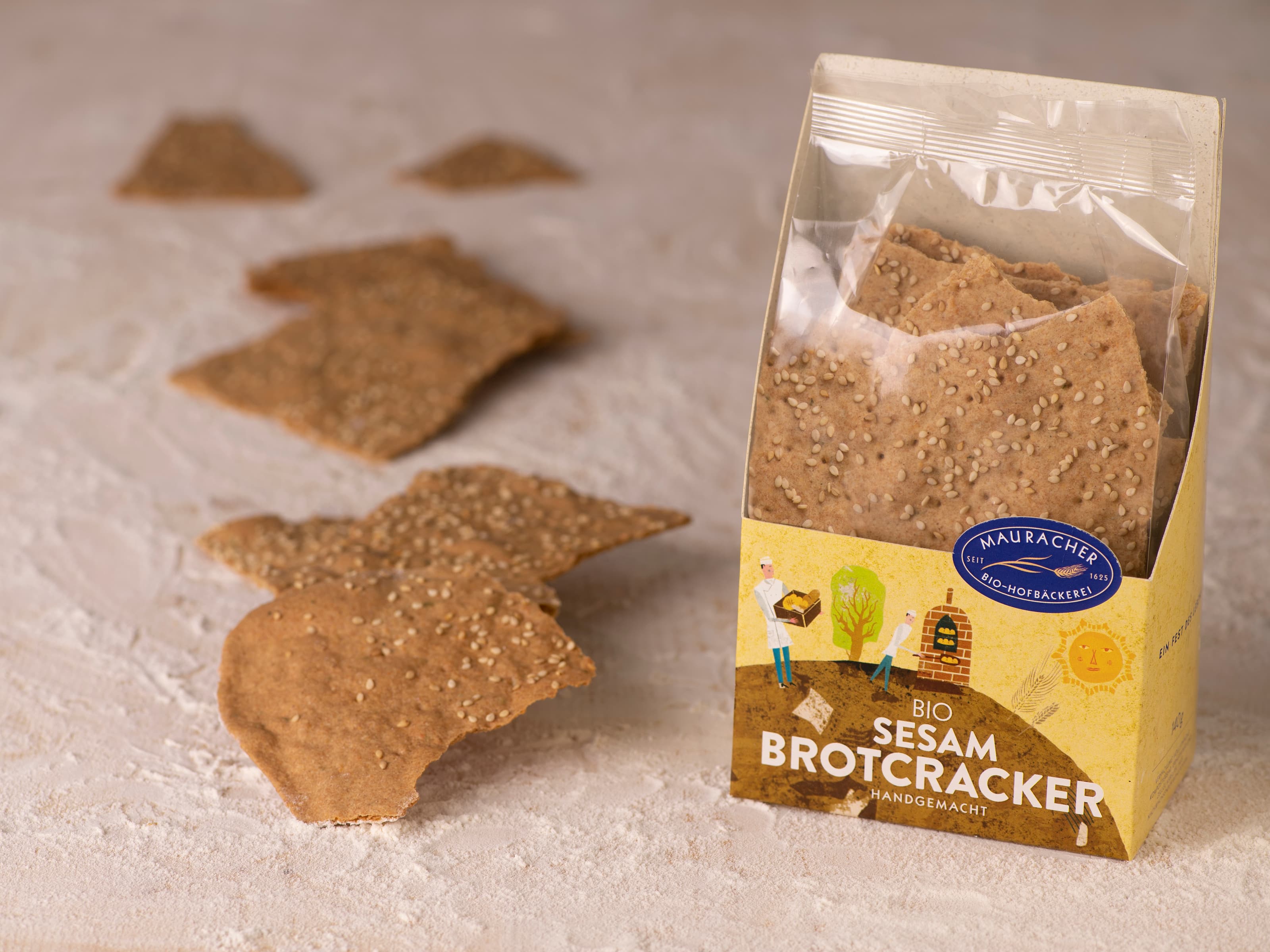 Mauracher Brotcracker Sesam