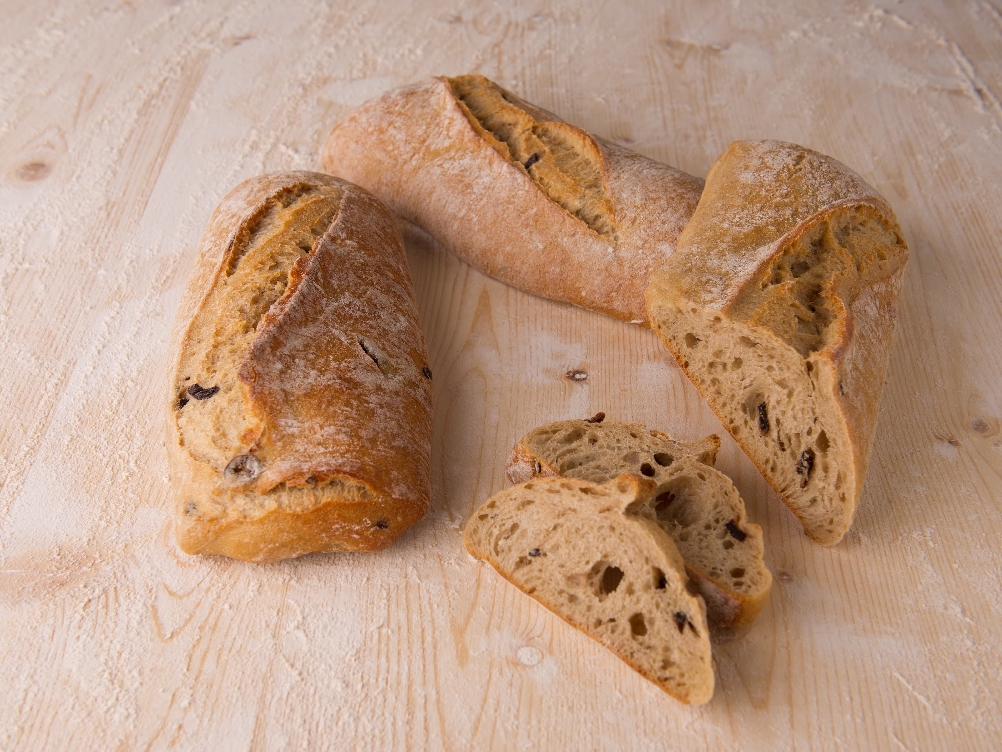 Ciabatta groß mit Oliven BACK' MICH! 320g
