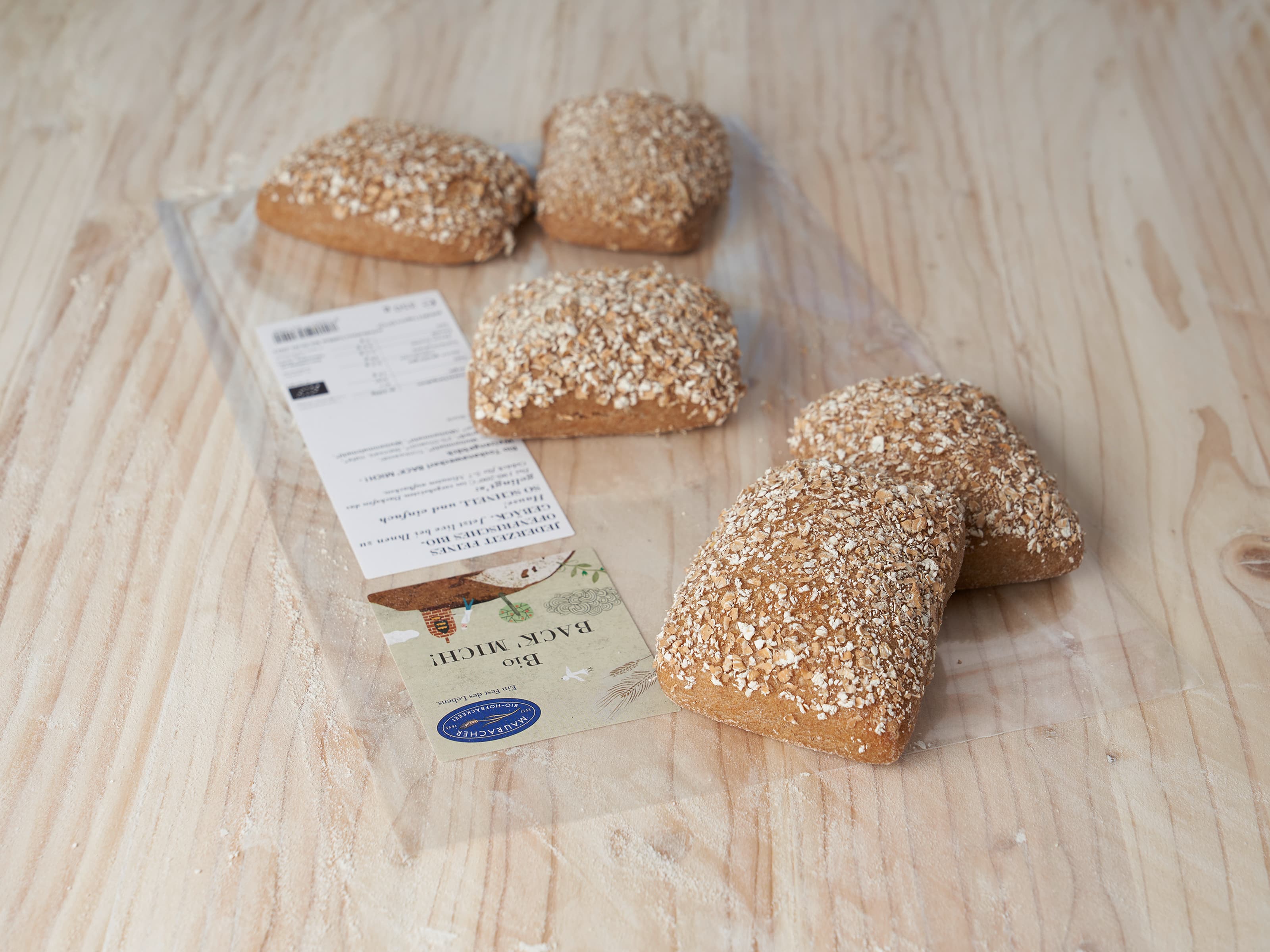 BACK' MICH! Dinkelweckerl Vollkorn 75g 5 Stk