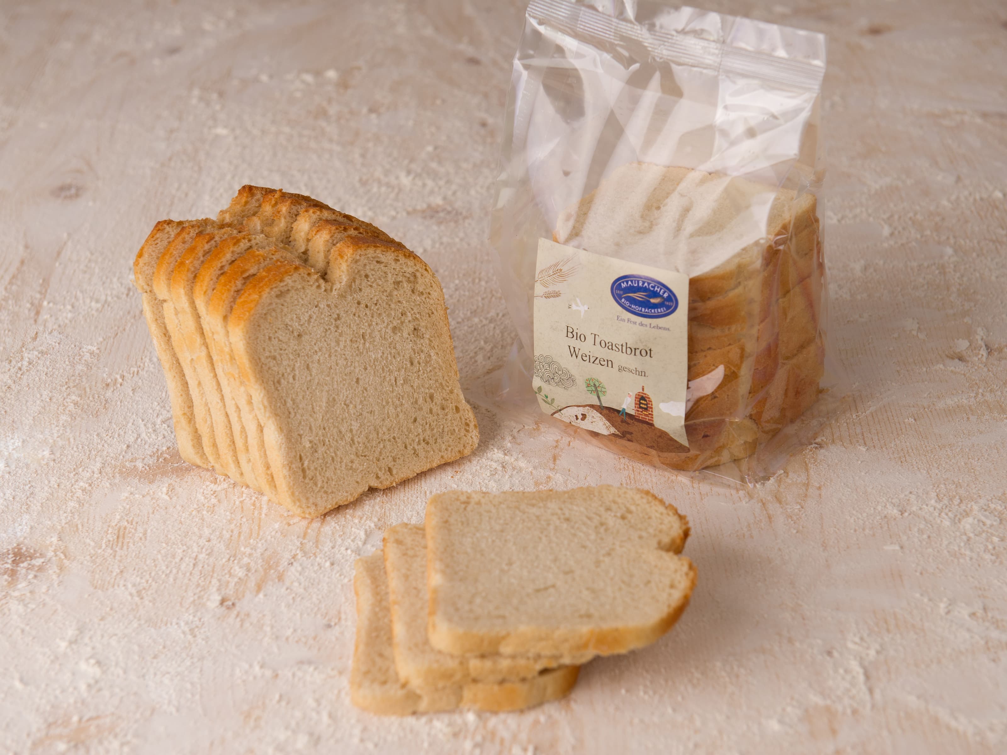 Toastbrot Weizen geschnitten 220g