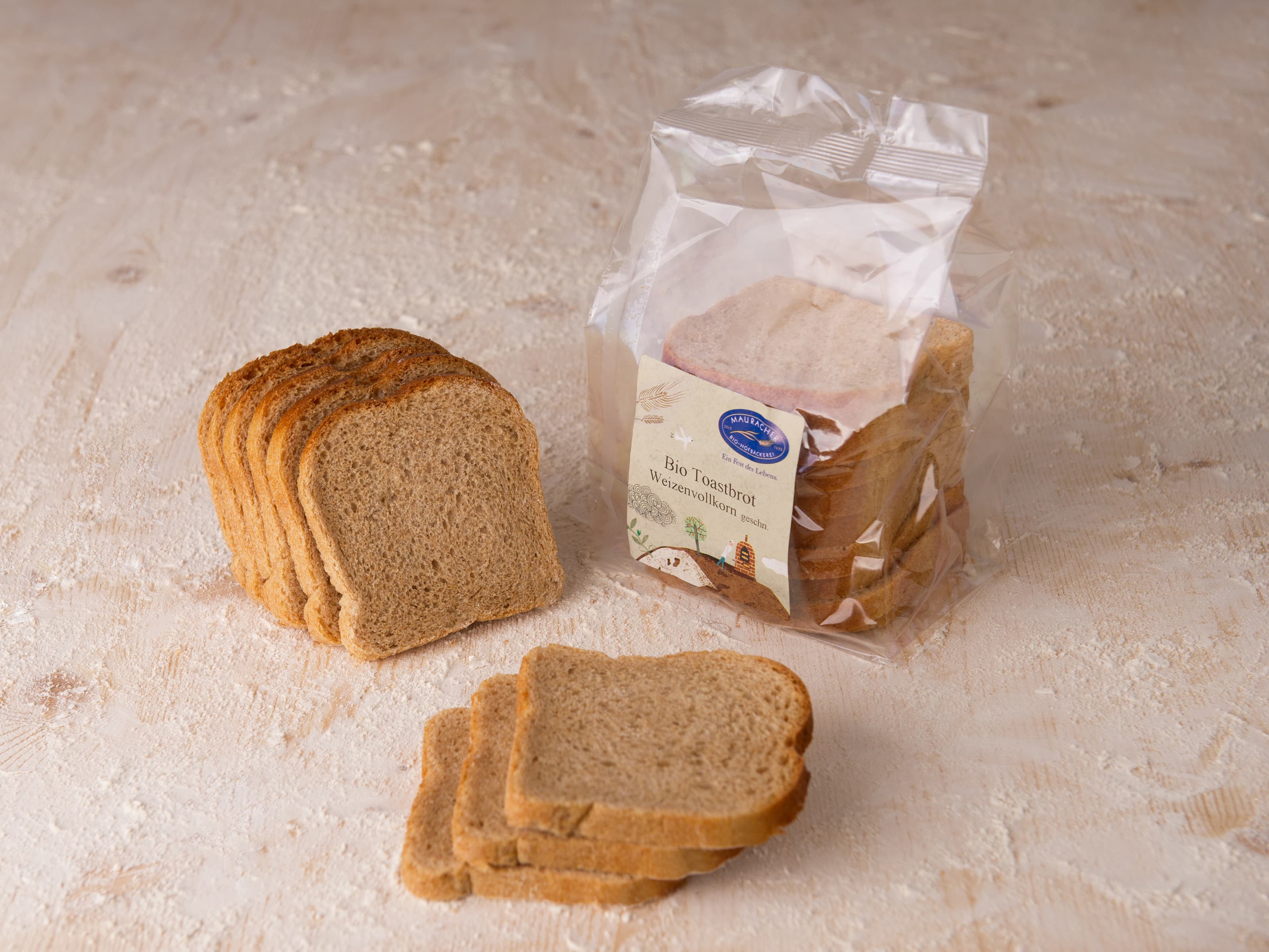 Toastbrot Weizenvollkorn geschnitten 220g