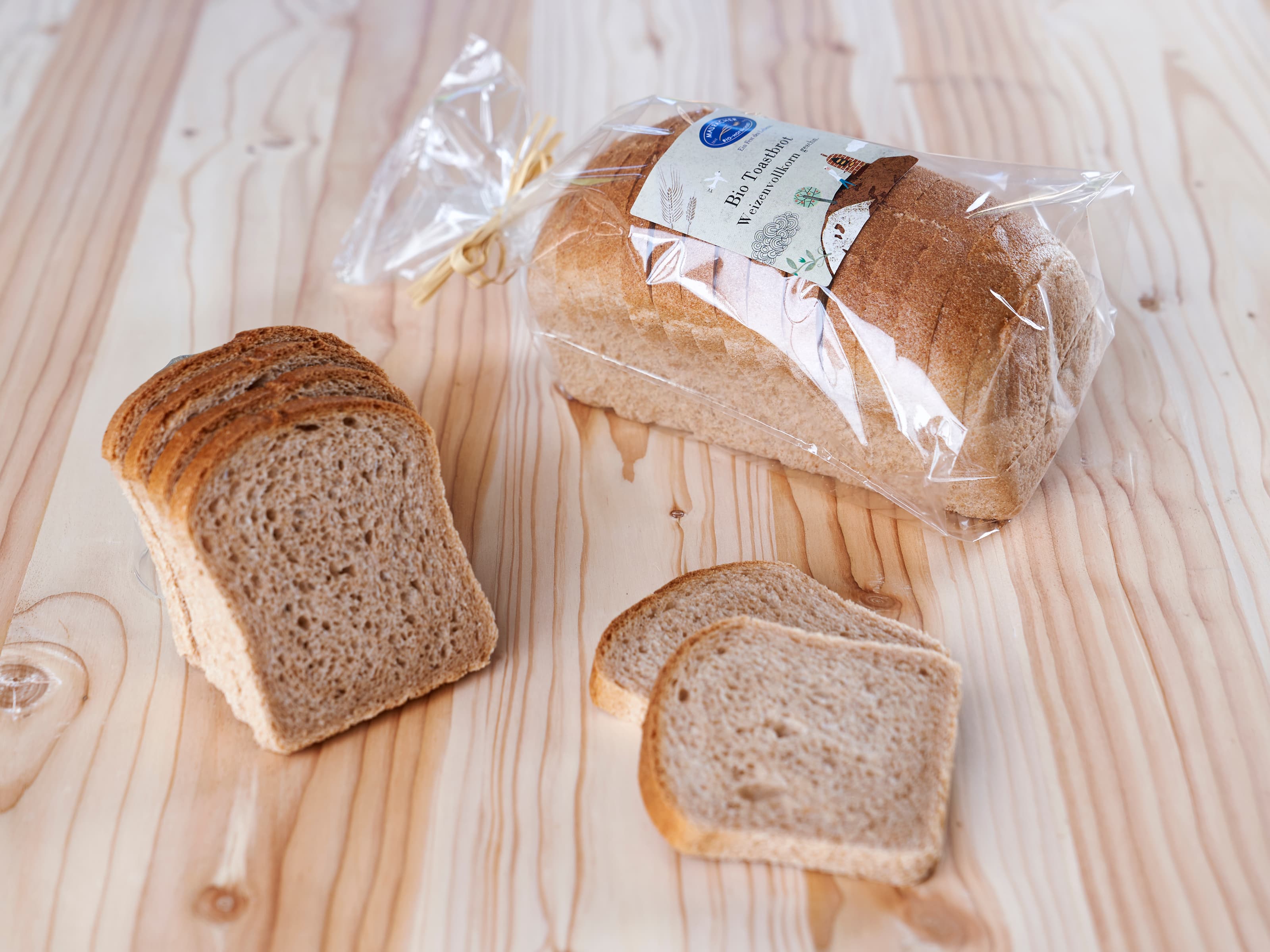 Toastbrot Weizenvollkorn geschnitten 400g