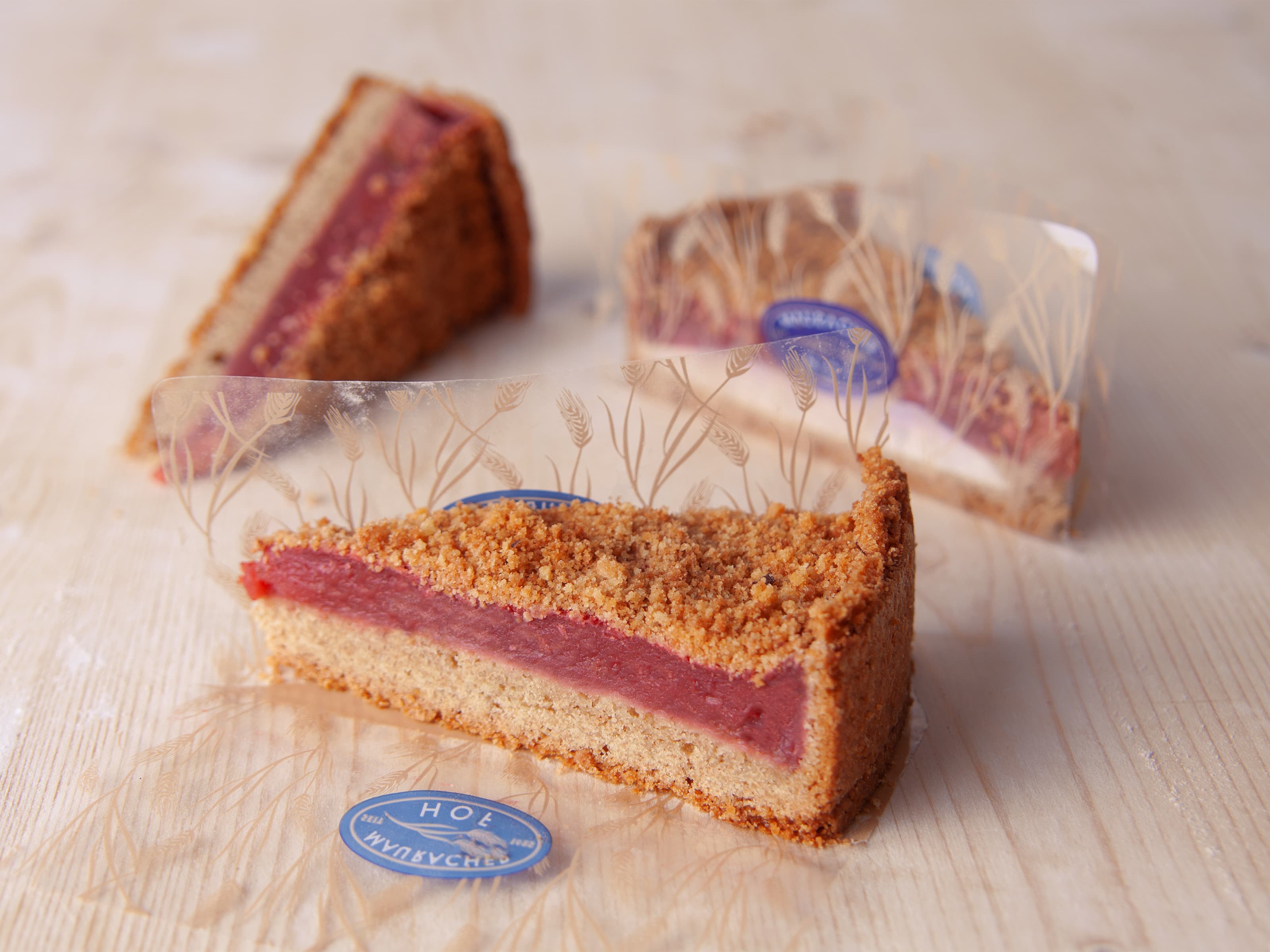 Dinkel Rhabarbererdbeertorte