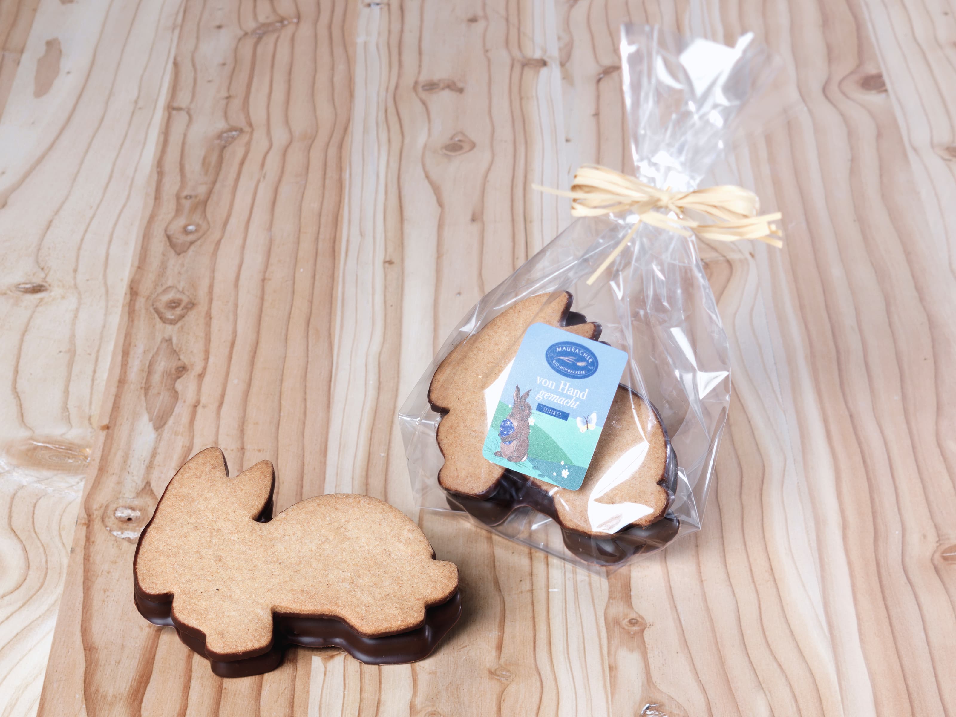 Dinkel Osterhase 100g verpackt