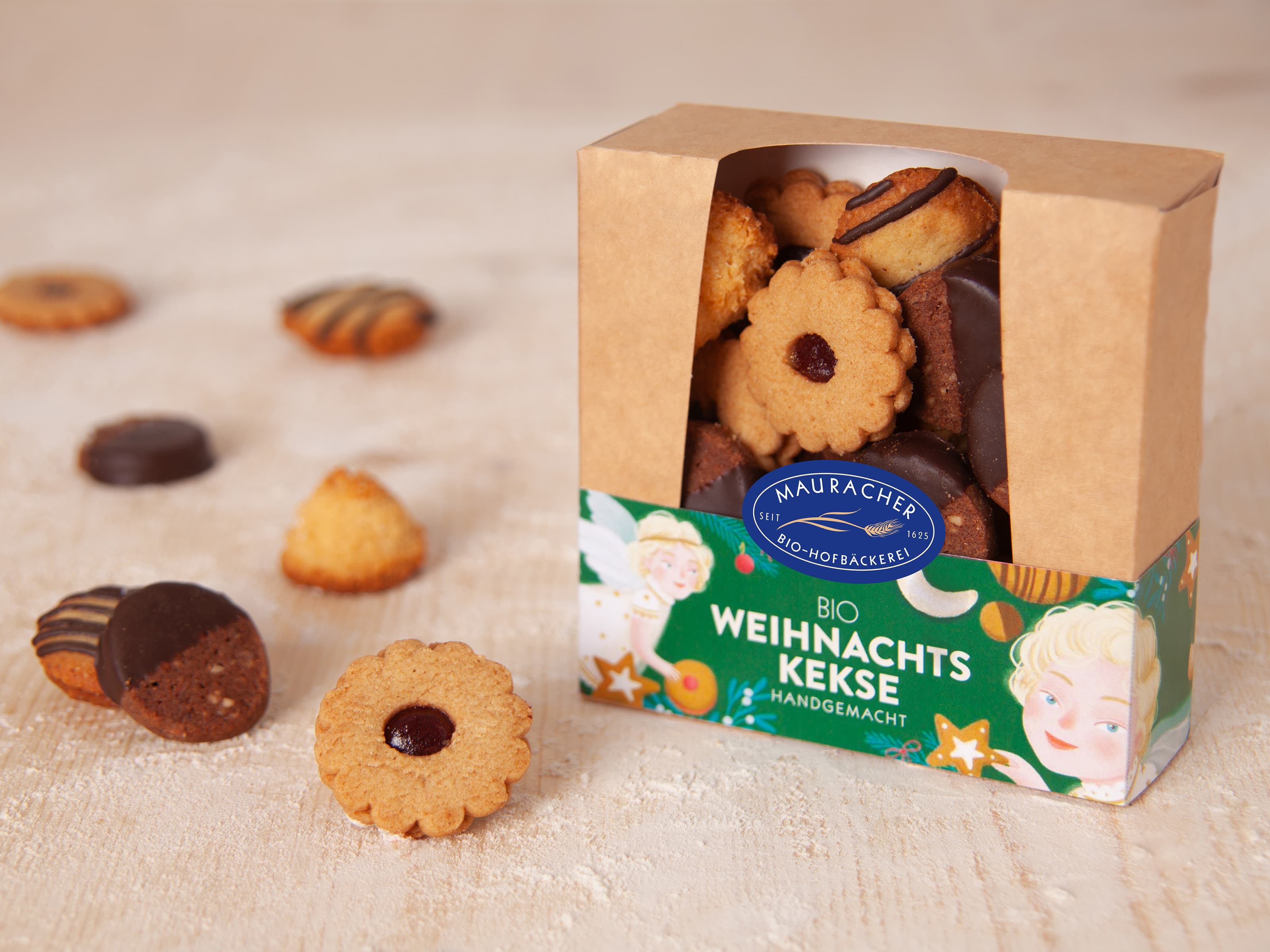 Weihnachtskekse gemischt 150g