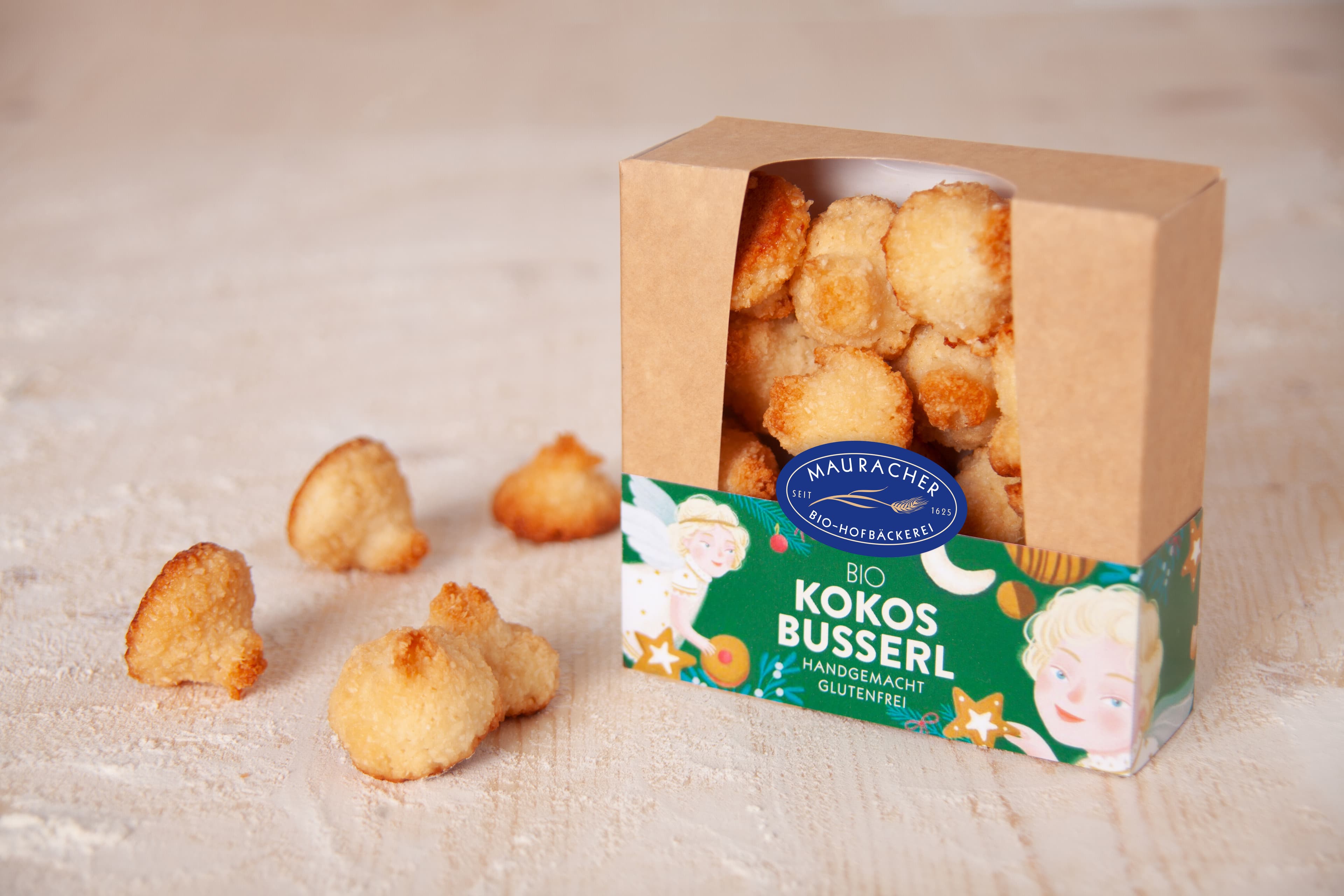 Kokosbusserl glutenfrei 450g
